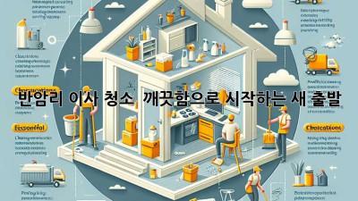 ✨ 반암리 이사 청소, 💎 깨끗함으로 시작하는 새 출발! 🏡