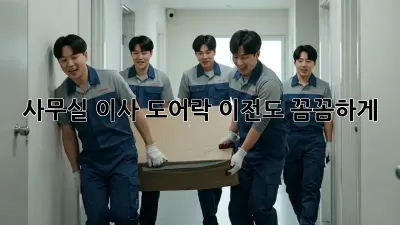 사무실 이사? 도어락 이전도 꼼꼼하게!